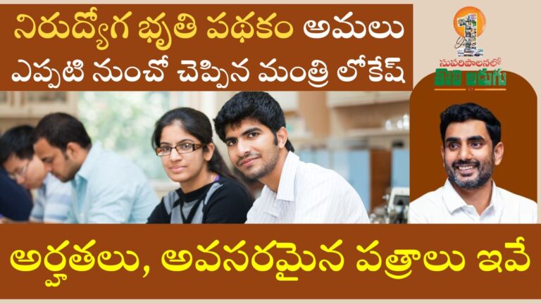 AP Nirudyoga Bruthi Scheme Required Documents 2025